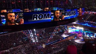 WWE Wrestlemania 39 Roman Reigns’ live entrance [upl. by Harret]