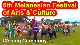 Closing Ceremony 6th Melanesian Arts and Cultural Festival [upl. by Leigh401]