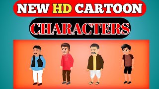 Free Characters for chroma toons  Free cartoon background  chroma toons characters free [upl. by Latona]