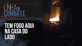 BOMBEIROS CORREM PARA APAGAR INCÃŠNDIO EM PRÃ‰DIO VEJA AS IMAGENS DA CÃ‚MERA CORPORAL DE UM AGENTE [upl. by Aislehc506]