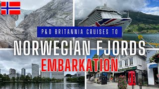 PampO Britannia Cruises to Norwegian Fjords [upl. by Harim]