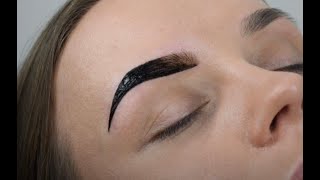 Tutorial Ombre Effect Henna Brows with Dyotics [upl. by Revolc907]