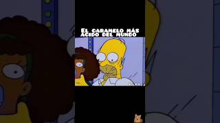 El Caramelo más Ácido del 🌎 thesimpsons homersimpson humor shorts shortsfeed shortsviral [upl. by Yvonner253]