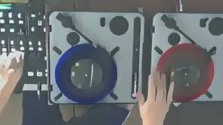 Fefe DJ  Treino Scratching Traktor BCD3000 Numark PT01  Video IA [upl. by Annoyed]