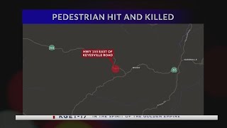 Kernville man dies after being hit by truck on Hwy 155 CHP [upl. by Belita]