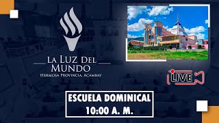 Escuela Dominical de 1000 a m 10 de noviembre de 2024 [upl. by Adeirf]