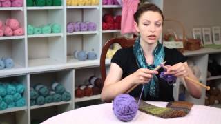 How to Knit a Loose Scarf  Knitting Tips amp Techniques [upl. by Targett]