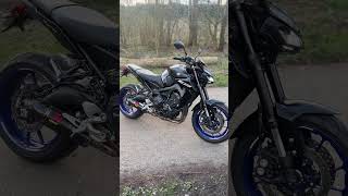 Yamaha MT 09 Akrapovic Racing Line [upl. by Sternick]