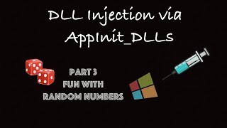 Windows DLL Injection via AppInitDLLs  Part 3 [upl. by Ainedrag]