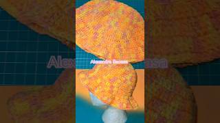 Gorro de pescador tejido a crochet crochet tejer diy [upl. by Olenka]