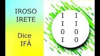 IROSO ATE DICE IFA Consejos Recomendaciones Secretos Descripción del Oddun y mucho mas [upl. by Veejar]