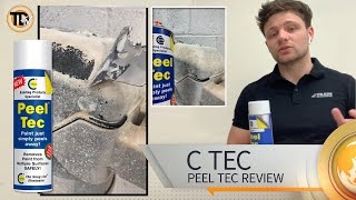 PRODUCT REVIEW  PEEL TEC PAINT REMOVER [upl. by Ynnor]