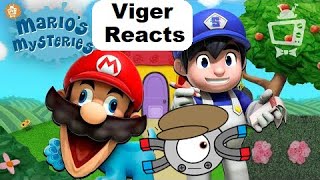 Viger Reacts to SMG4s quotMario Mysteriesquot [upl. by Orazio]