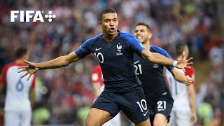 Kylian Mbappe Goal v Croatia  2018 FIFA World Cup Final [upl. by Milan388]