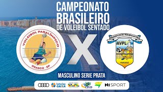 OSASCO  SP X AVPL  PR  CAMPEONATO BRASILEIRO SERIE PRATA 2024 [upl. by Imarej203]