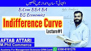 indifference curve  indifference curve in economics [upl. by Packton]