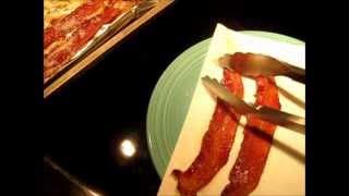 CRISPY BAKED BACON  How to make easy BAKED BACON [upl. by Mallory213]