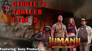 Civvies Trailer Fire 2 Jumanji Welcome to the Jungle [upl. by Sussna]