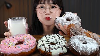 던킨에서도 못 사먹는 도너츠 먹방🍩 DONUTS MUKBANG  ASMR EATING SOUNDS [upl. by Adnyc]