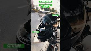 Steelbird sba 20 helmet Best flipup helmet Comment For link shortvideo viralvideo viral shorts [upl. by Pronty]