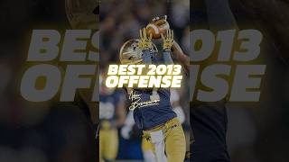 Recruiting Class Showdown 2013 Best Offense Vs 2014 Best Offense… Who’s Better [upl. by Rosalia]