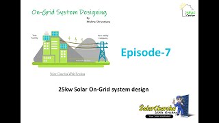 25kw solar Ongrid system design by krishna shrivastava [upl. by Myrna903]