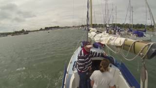 Navigating into Bembridge Harbour IOW Part2 [upl. by Compton]