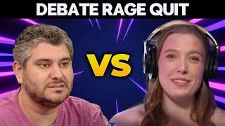 Just Pearly Things Rage Quits H3H3 Debate [upl. by Marielle]