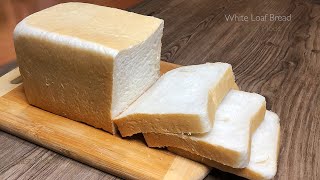 WHITE LOAF BREAD  PINOY TASTY BREAD  Basic ingredients  Easy Recipe [upl. by Adai]