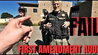 First Amendment Audit  Multnomah County Sheriffs – The Ego of These Officers [upl. by Ad777]