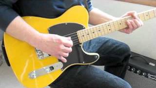 DiMarzio Area T Telecaster Pickup Demo [upl. by Jerrilee46]