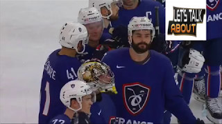 Le Beau geste de BELLEMARE France vs Finlande IIHFWorlds 2017 [upl. by Ted336]