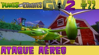 Plants vs Zombies Garden Warfare 2 22  Ataque Aéreo 60 FPS [upl. by Ijneb]