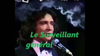 Michel Sardou  Le Surveillant général 1972 [upl. by Leorsiy]