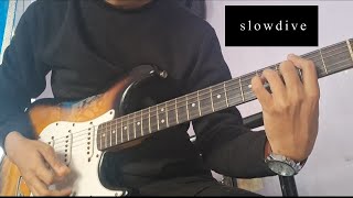 Slowdive  Sleep Intro amp Verse guitar cover [upl. by Warder394]