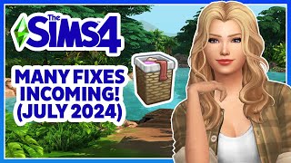 60 FIXES amp LOVESTRUCK GAMEPLAY TRAILER SOON Sims 4 Laundry List July 2024 [upl. by Keane]