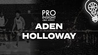 Aden Holloway Interview  Nike Hoop Summit  4423 [upl. by Cadel]