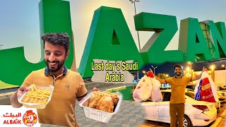 Jazan city tour saudi Arabia 🇸🇦 last days shoping😍 amp try Albaik in Jazan😊 [upl. by Enirolf]