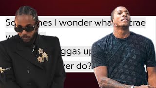 Lecrae Answers Kendrick Lamar Question From quotWatch The Party Diequot [upl. by Thormora]