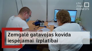 Zemgalē gatavojas kovida iespējamai izplatībai [upl. by Lazare]