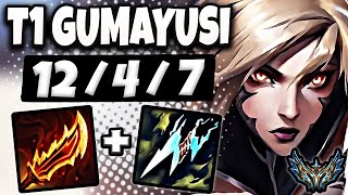 T1 Gumayusi Kaisa vs Varus  ADC  Korea Challenger Patch 1412 ✅ [upl. by Adore499]