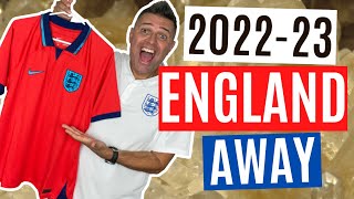 🏴󠁧󠁢󠁥󠁮󠁧󠁿 2022 WORLD CUP KIT 🔥 Nike 202223 England Away DriFit Shirt  Review  Unboxing [upl. by Ursulette]