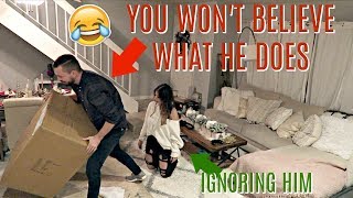 IGNORING MY HUSBAND PRANK YOU WONT BELIEVE WHAT HE DOES PLAYS LA CHONA [upl. by Eddie470]