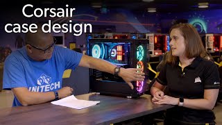 Corsair talks about case design trends  Ask a PC expert [upl. by Yirinec487]