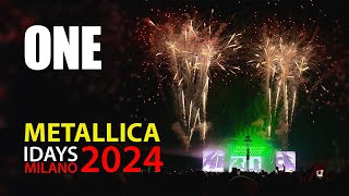 ONE Metallica LIVE Milano IDAYS 2024 [upl. by Okuy]