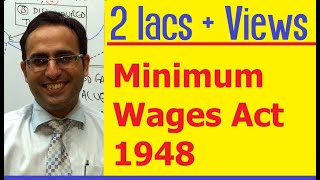 Introduction to Minimum Wages Act 1948 Video1  for CS CMA amp LLB [upl. by Lait302]