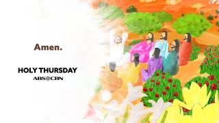 Kapamilya Channel HD  Maundy Thursday Prayer 28MAR2024 [upl. by Wilonah502]