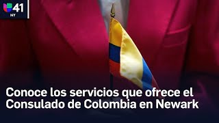 Conoce los servicios que ofrece el Consulado de Colombia en Newark [upl. by Nanyk]