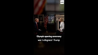 Olympic opening ceremony was ‘a disgrace’ Trump [upl. by Anerys154]