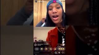 Tiahra Nelson Instagram live  Boy chokes the life out of dog [upl. by Fernando236]